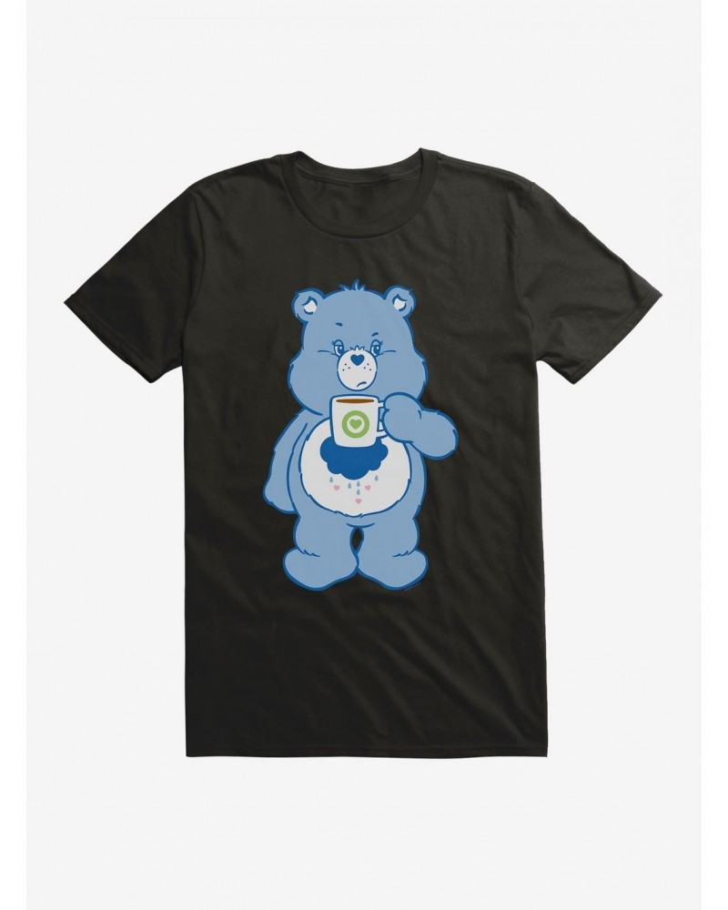 Care Bears Grumpy Bear Coffee T-Shirt $14.58 T-Shirts