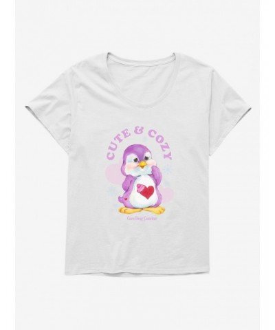 Care Bear Cousins Cozy Heart Penguin Cute & Cozy Girls T-Shirt Plus Size $18.84 T-Shirts