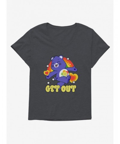 Care Bears Harmony Bear Get Out Girls T-Shirt Plus Size $17.34 T-Shirts