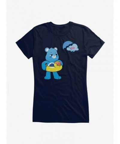 Care Bears Grumpy Bear Summer Girls T-Shirt $15.94 T-Shirts