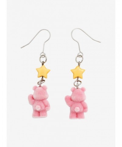 Care Bears Cheer Bear Fuzzy Drop Earrings $6.24 Earrings