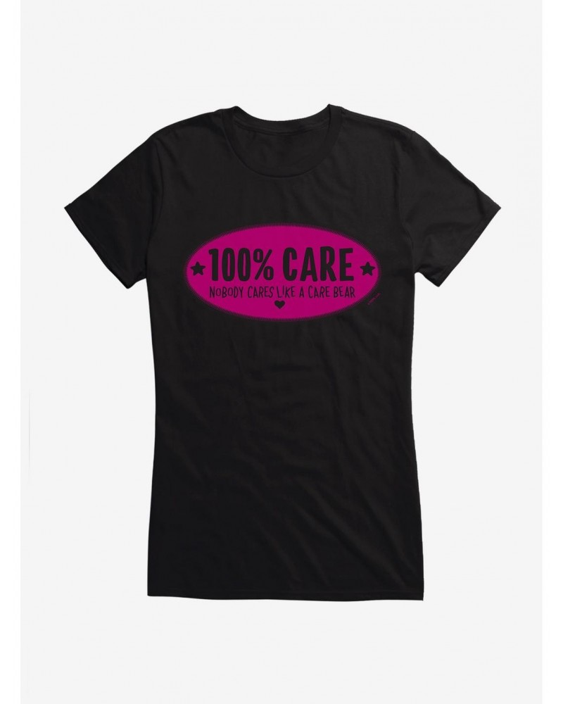 Care Bears 100% Care Girls T-Shirt $15.44 T-Shirts