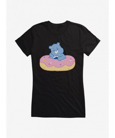 Care Bears Grumpy Bear Donut Girls T-Shirt $15.94 T-Shirts