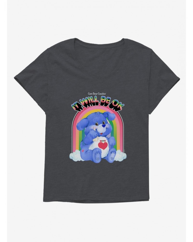 Care Bear Cousins Loyal Heart Dog It Will Be Ok Girls T-Shirt Plus Size $18.84 T-Shirts