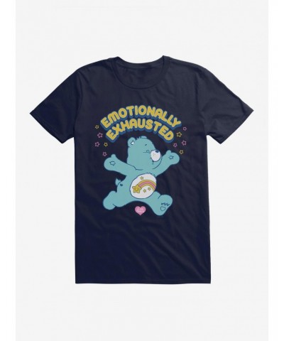 Care Bears Wish Bear Emotionally Exhausted T-Shirt $14.58 T-Shirts