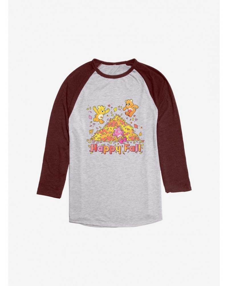 Care Bears Happy Fall Raglan $18.50 Raglans