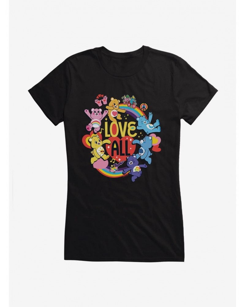 Care Bears Love All Girls T-Shirt $15.19 T-Shirts