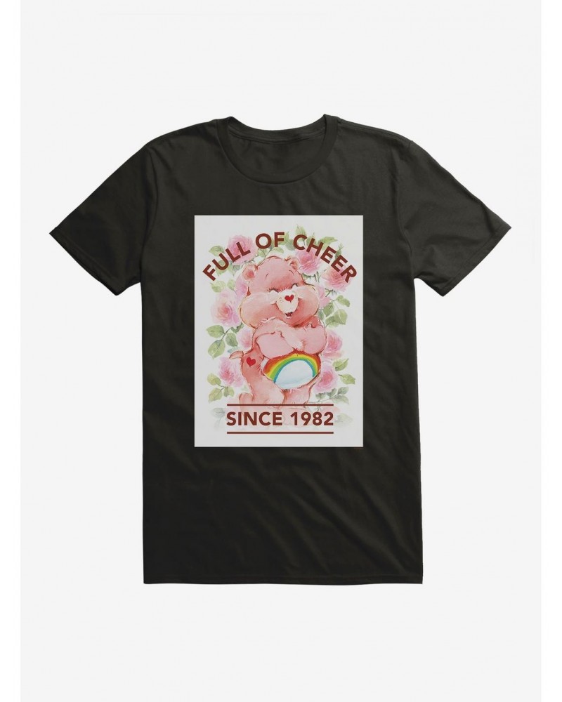 Care Bears Full Of Cheer Floral T-Shirt $15.54 T-Shirts