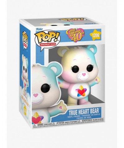 Funko Care Bears 40th Pop! Animation True Heart Bear Vinyl Figure $8.13 Figures