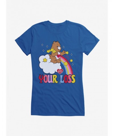 Care Bears Tenderheart Bear Your Loss Girls T-Shirt $15.44 T-Shirts