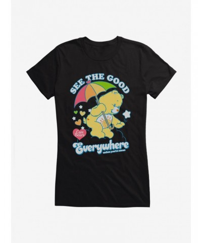 Care Bears Funshine Bear Good Everywhere Unless You're Mean Girls T-Shirt $15.19 T-Shirts