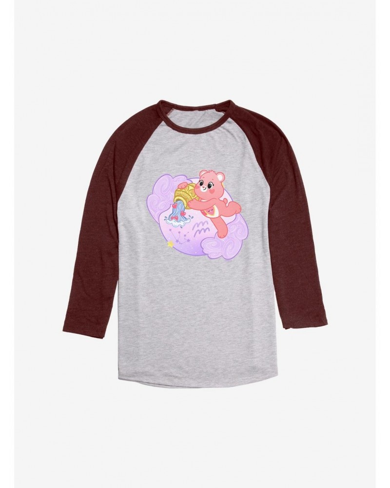 Care Bears Aquarius Bear Raglan $17.34 Raglans