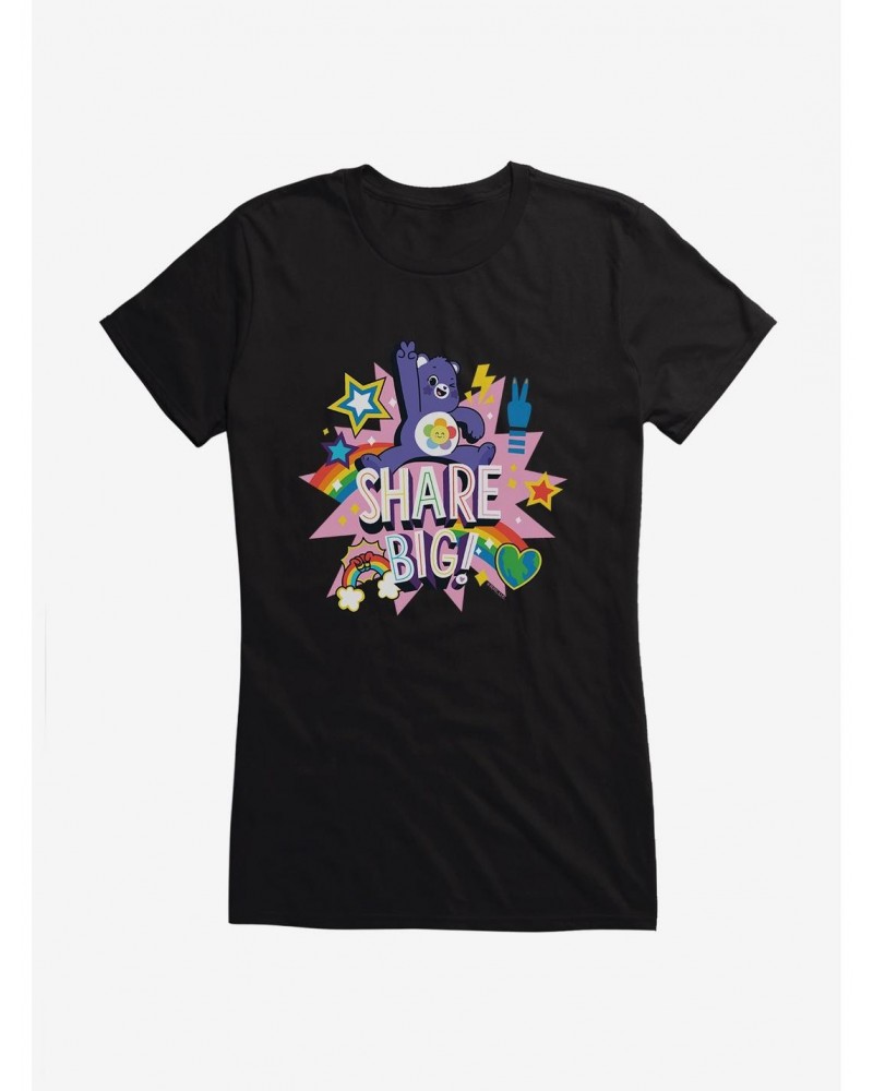 Care Bears Share Big Girls T-Shirt $15.19 T-Shirts