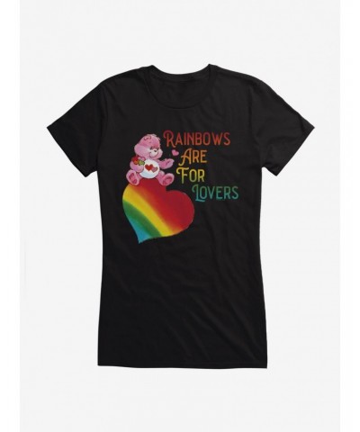 Care Bears Pride Love-A-Lot Bear Rainbows Are For Lovers T-Shirt $15.19 T-Shirts