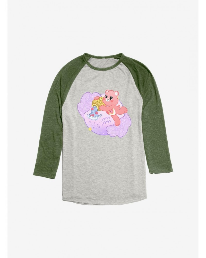 Care Bears Aquarius Bear Raglan $17.34 Raglans