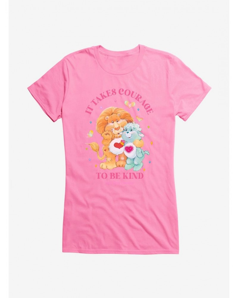 Care Bear Cousins Brave Heart Lion & Gentle Heart Lamb Be Kind Girls T-Shirt $15.69 T-Shirts