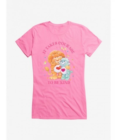 Care Bear Cousins Brave Heart Lion & Gentle Heart Lamb Be Kind Girls T-Shirt $15.69 T-Shirts