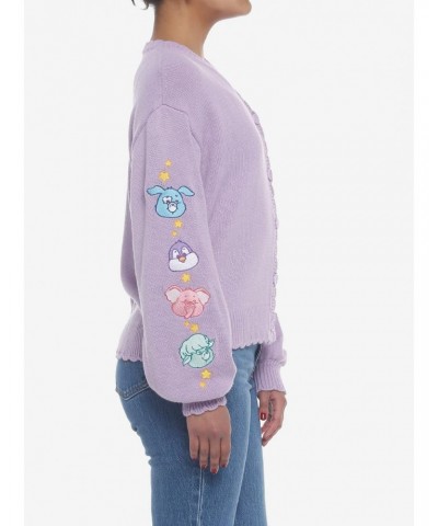 Care Bears Cousins Lavender Skimmer Girls Cardigan $34.04 Cardigans