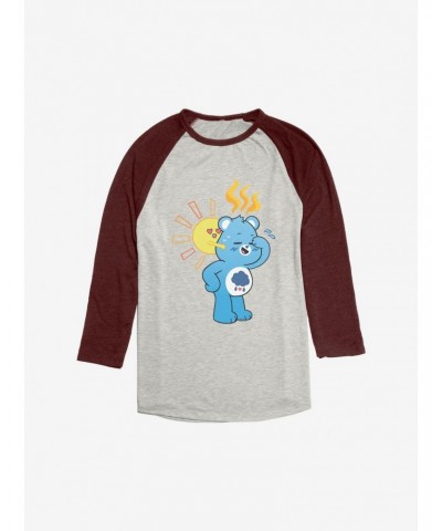 Care Bears Grumpy Summer Love Raglan $18.79 Raglans