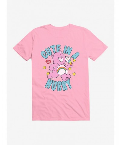 Care Bears Cheer Bear Cute In A Hurry T-Shirt $15.06 T-Shirts