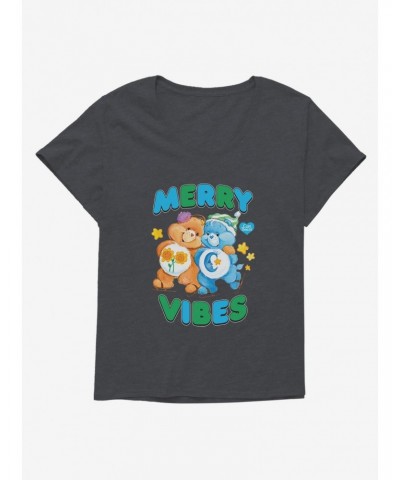 Care Bears Merry Vibes Girls T-Shirt Plus Size $17.94 T-Shirts