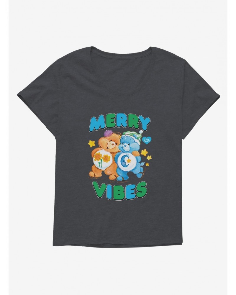 Care Bears Merry Vibes Girls T-Shirt Plus Size $17.94 T-Shirts