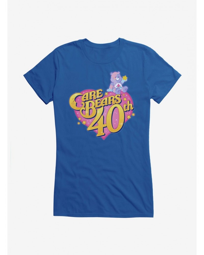 Care Bears Anniversary Logo Girls T-Shirt $15.94 T-Shirts