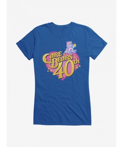 Care Bears Anniversary Logo Girls T-Shirt $15.94 T-Shirts