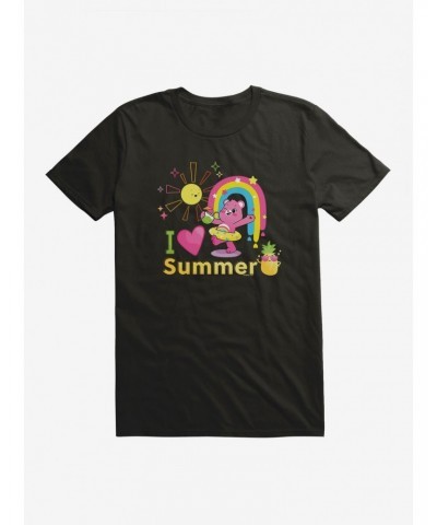 Care Bears Cheer Bear I Love Summer T-Shirt $14.34 T-Shirts