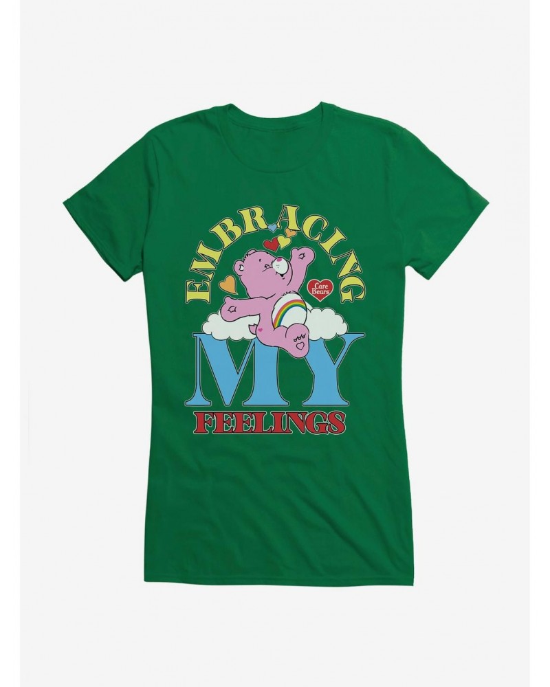 Care Bears Embracing My Feelings Girls T-Shirt $15.94 T-Shirts