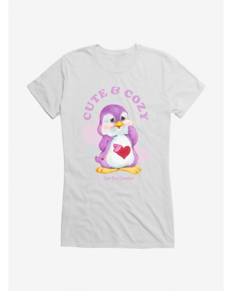 Care Bear Cousins Cozy Heart Penguin Cute & Cozy Girls T-Shirt $15.19 T-Shirts