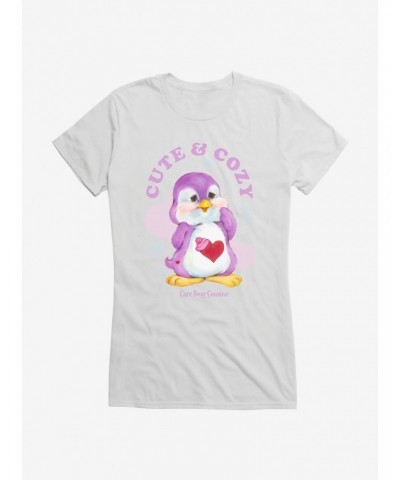 Care Bear Cousins Cozy Heart Penguin Cute & Cozy Girls T-Shirt $15.19 T-Shirts