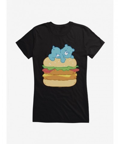 Care Bears Bedtime Bear Burger Girls T-Shirt $16.19 T-Shirts