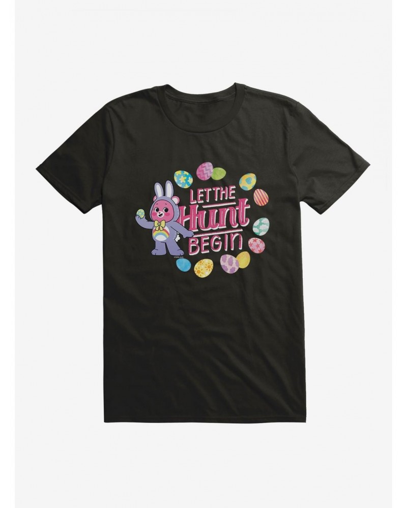 Care Bears Cheer Bear Let The Hunt Begin Easter T-Shirt $14.34 T-Shirts