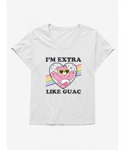 Care Bears Pride Love-A-Lot Bear Extra Like Guac T-Shirt Plus Size $18.21 T-Shirts