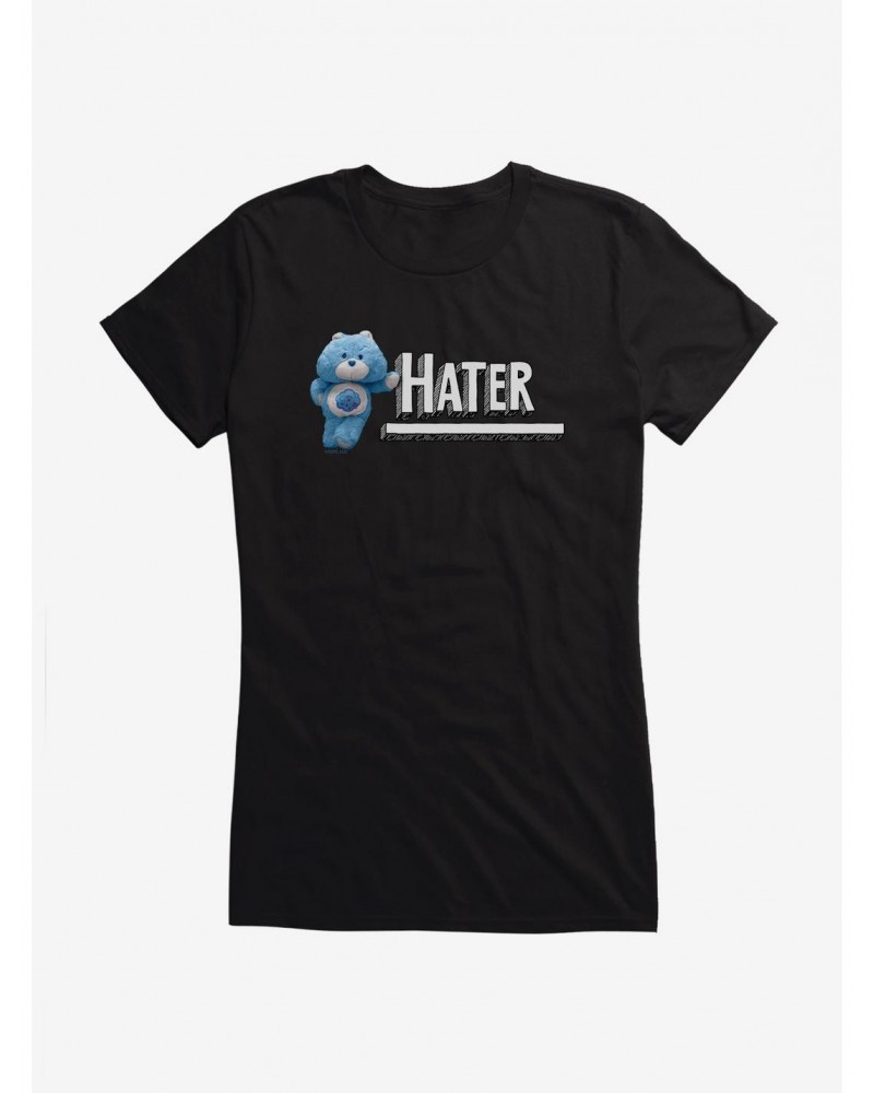 Care Bears Stuffed Grumpy Hater Girls T-Shirt $16.19 T-Shirts