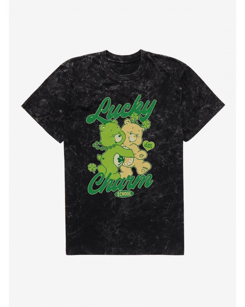 Care Bears Lucky Charm School Mineral Wash T-Shirt $16.58 T-Shirts