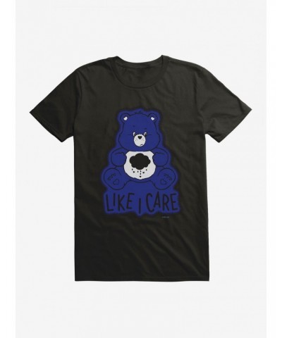 Care Bears Grumpy Bear In Blue Like I Care T-Shirt $14.58 T-Shirts