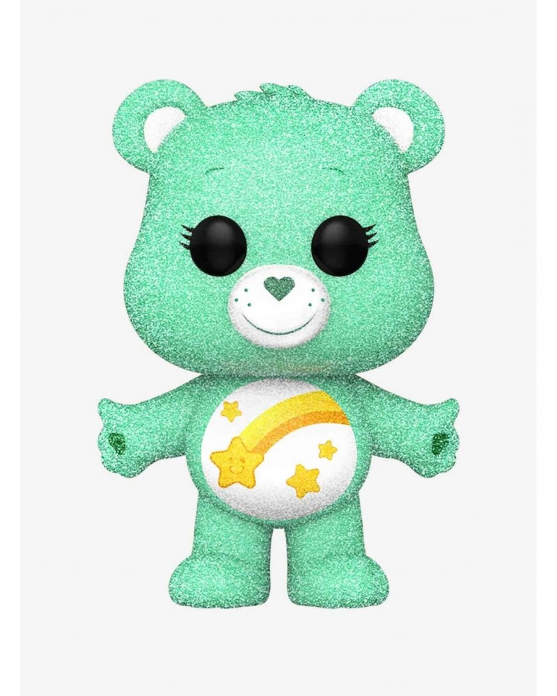 Funko Care Bears 40th Diamond Collection Pop! Animation Wish Bear Vinyl Figure $8.94 T-Shirts