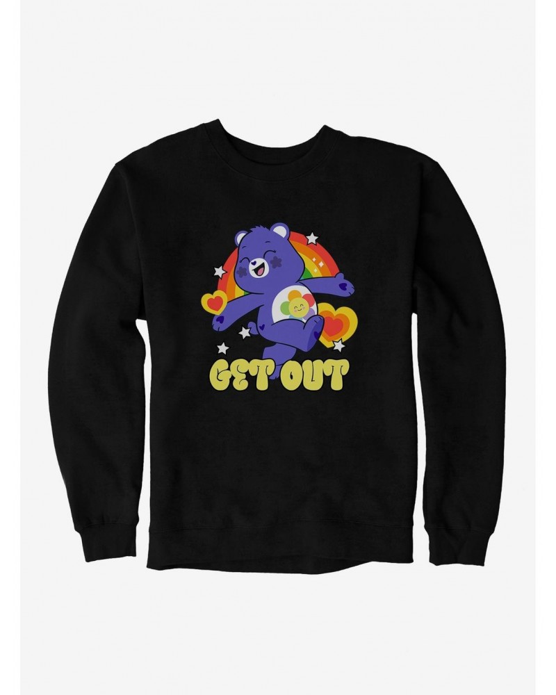 Care Bears Harmony Bear Get Out Sweatshirt $23.99 Sweatshirts