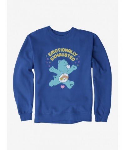 Care Bears Wish Bear Emotionally Exhausted Sweatshirt $22.51 Sweatshirts