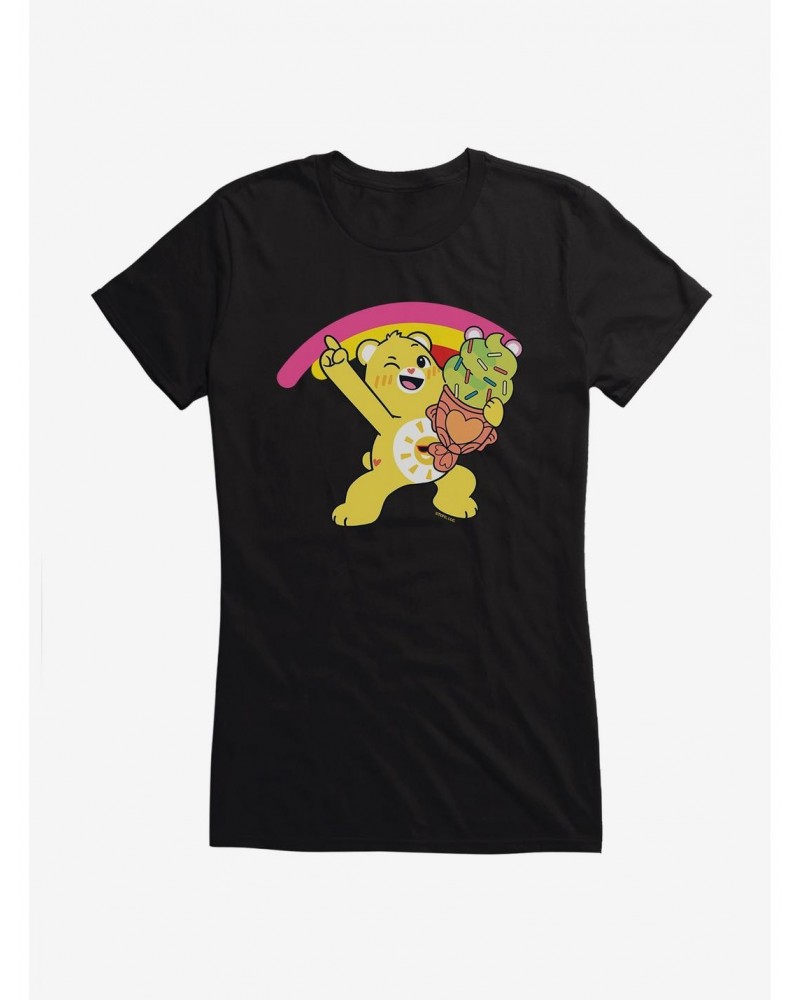 Care Bears Funshine Bear Taiyaki Time Girls T-Shirt $14.94 T-Shirts