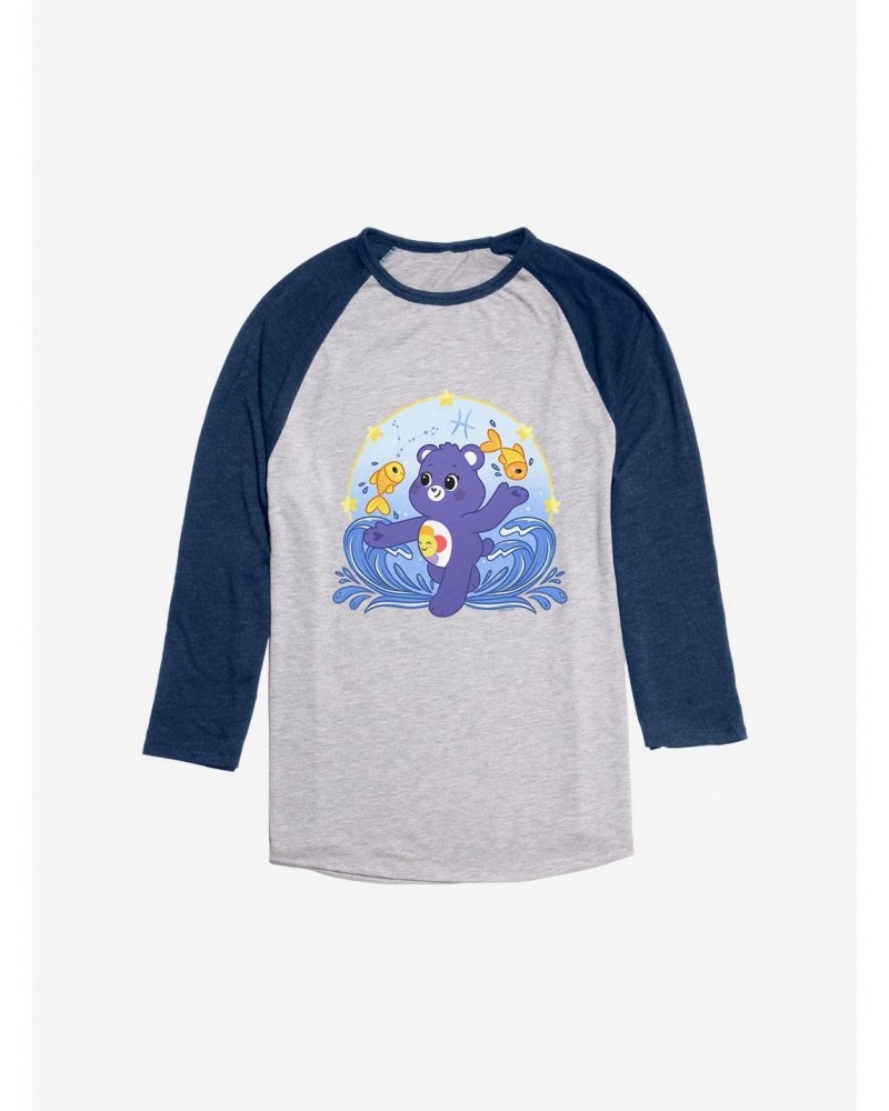 Care Bears Pisces Bear Raglan $17.92 Raglans