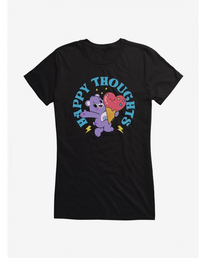 Care Bears Share Bear Happy Thoughts Girls T-Shirt $15.69 T-Shirts