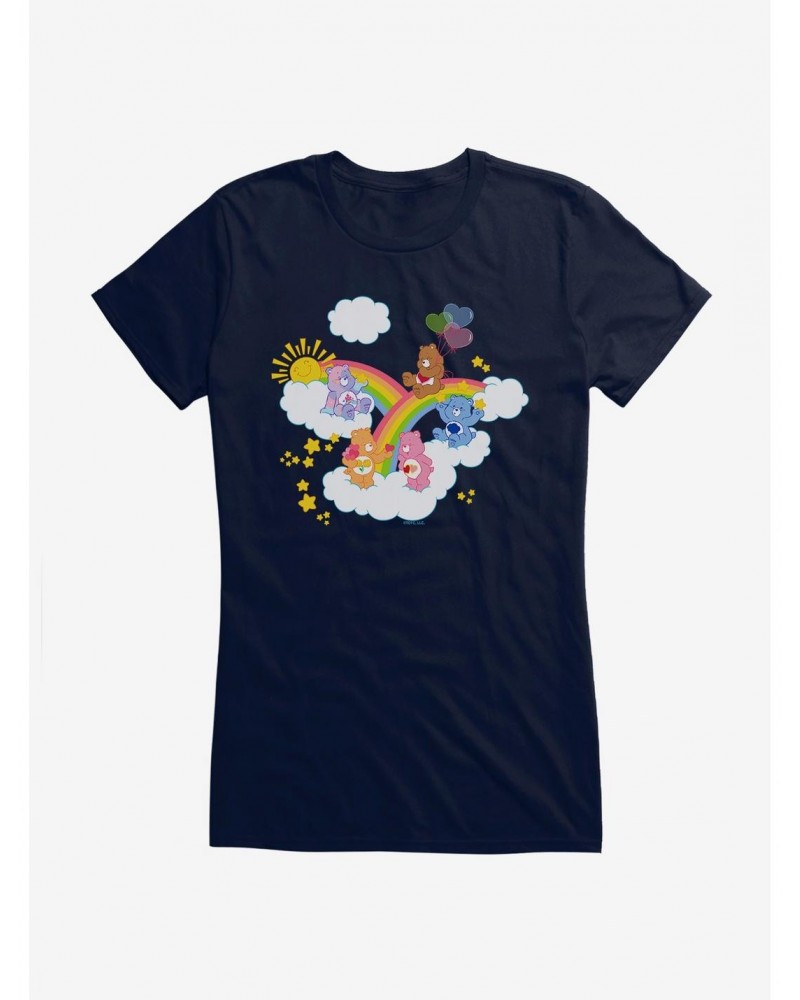 Care Bears Over The Rainbow Girls T-Shirt $15.69 T-Shirts