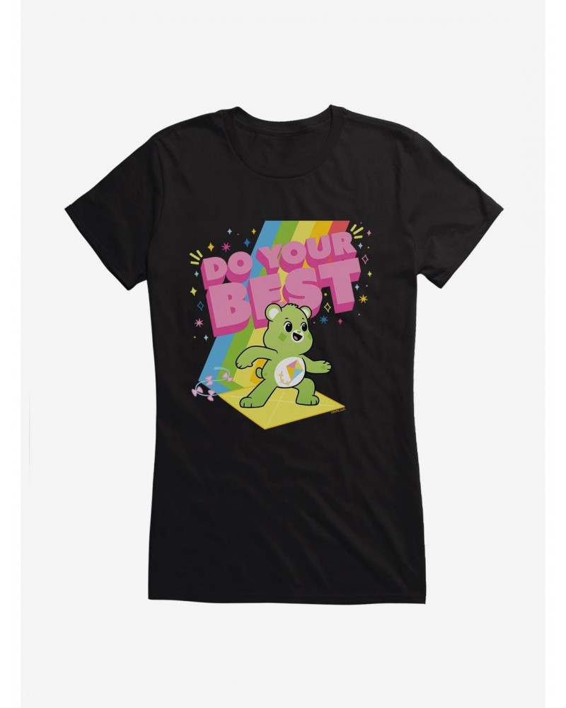 Care Bears Do Your Best Rainbow Girls T-Shirt $15.44 T-Shirts