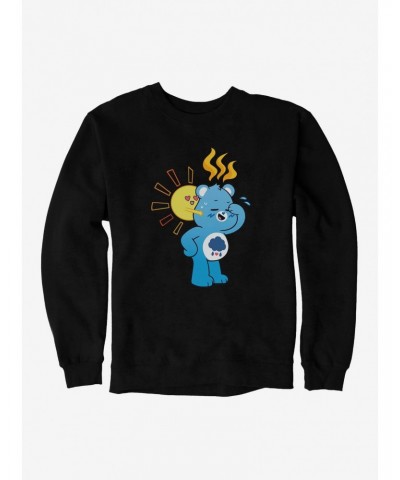 Care Bears Grumpy Hot Sun Hug Sweatshirt $23.99 Sweatshirts