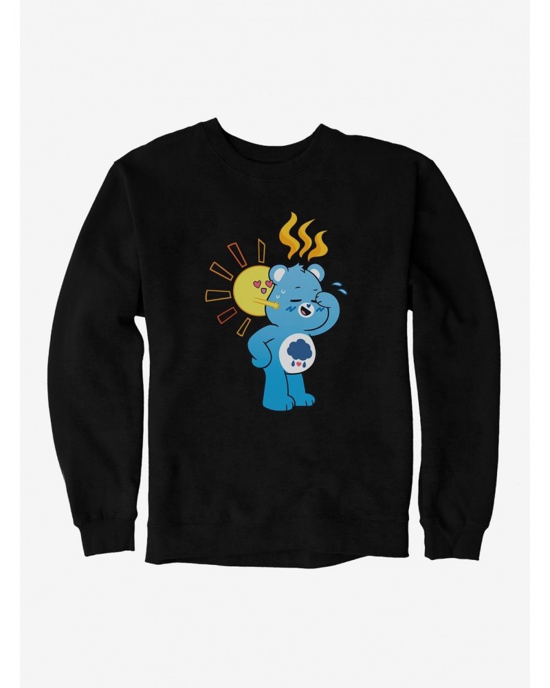 Care Bears Grumpy Hot Sun Hug Sweatshirt $23.99 Sweatshirts