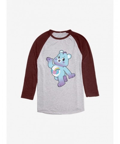 Care Bears Side Pose Dream Bright Bear Raglan $17.34 Raglans