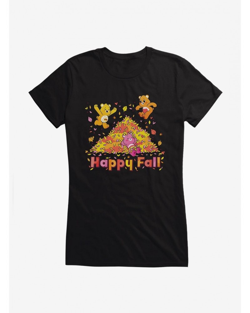 Care Bears Happy Fall Girls T-Shirt $15.44 T-Shirts